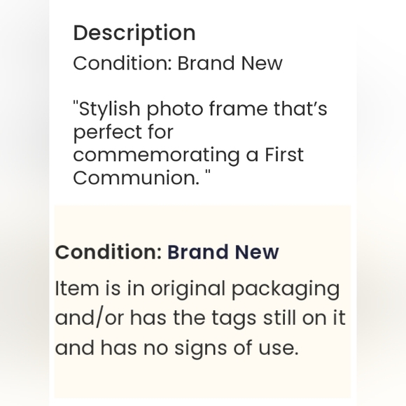 Malden 4x6 pictures frames. First communion and Confirmation - Picture 8 of 12